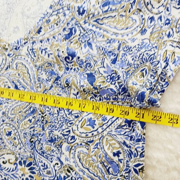 T-Shirt Size XXL Paisley Retro Mod Whimsycore Artsy Coastal Grandma Retro Y2K - Picture 7 of 11